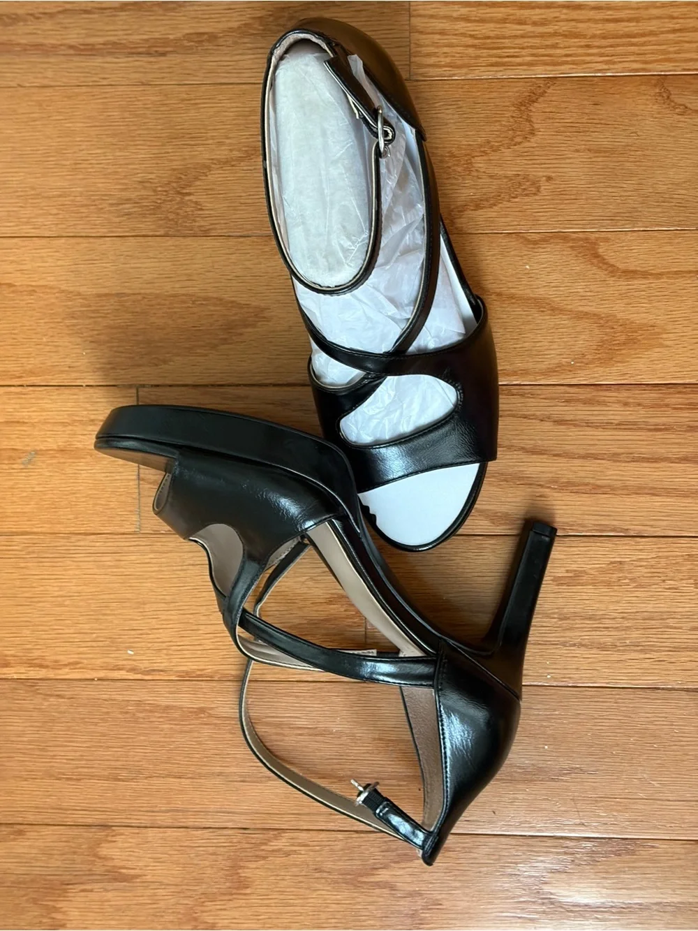Naturalizer Alicia Black Platform Sandals